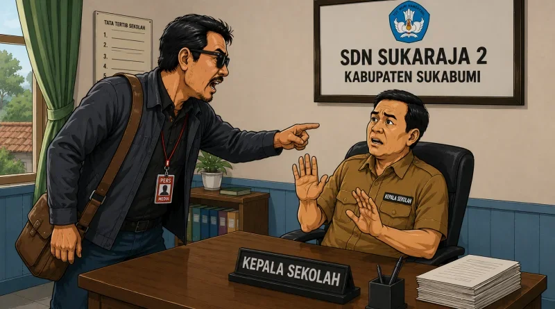 Pria Mengaku Wartawan Viral Usai Diduga Minta Uang ke Kepsek di Sukabumi